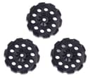 Crosman 407T Spare Clips Air Pistol 177Pellet Black Plastic 4