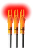 Lumenok Lighted Nock – Gt-series Hd Orange 3PK 3