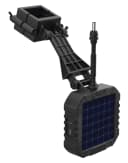 American Hunter AHSLR Power Solar Panel Fits XD-Pro/XDE-Pro/Econ Feeder Kits 6V Internal Rechargeable Li-ion Battery Black 4