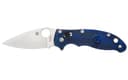 Spyderco Manix2 Blue Frcp Plain 3