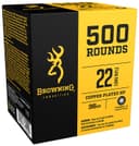browning .22 LR 36gr HP – 500rd 1