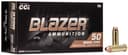 blazer .38 Special 125gr FMJ Brass 1