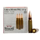 7.62x39 123gr FMJ Steel 1