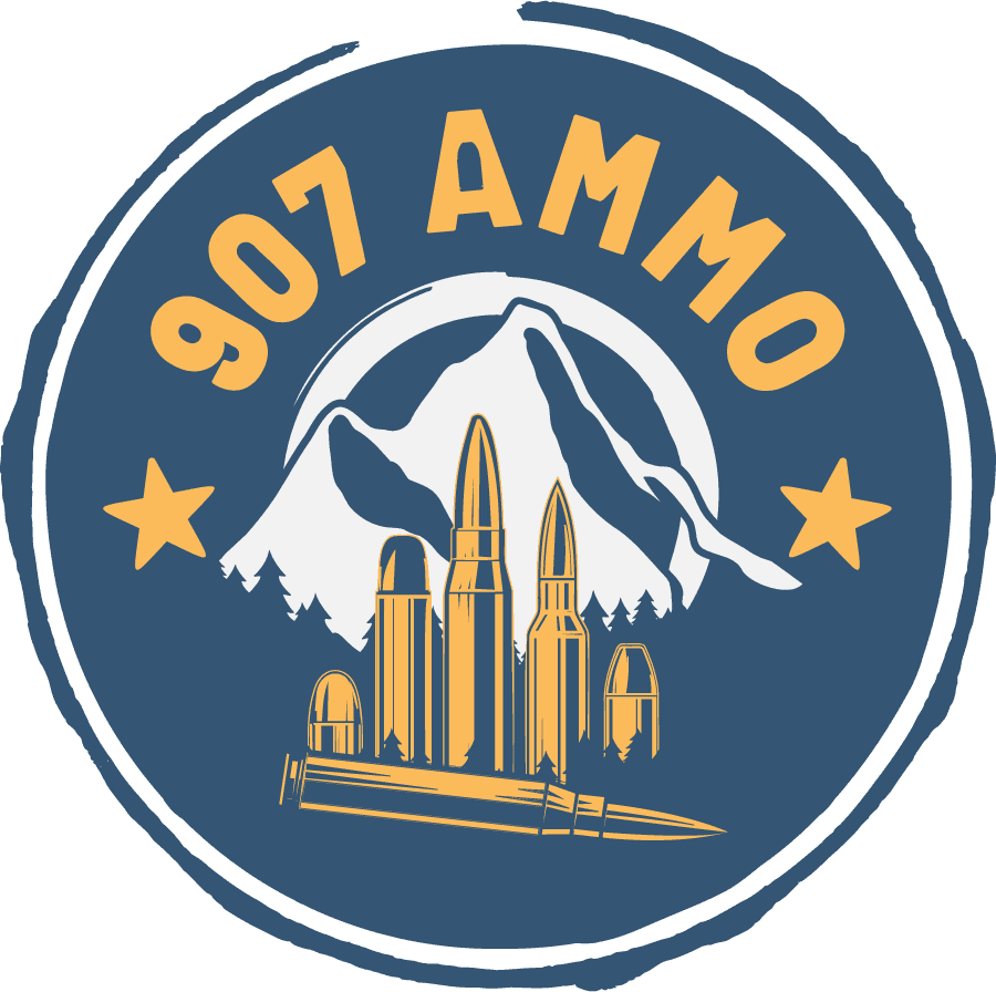 907 Ammo logo