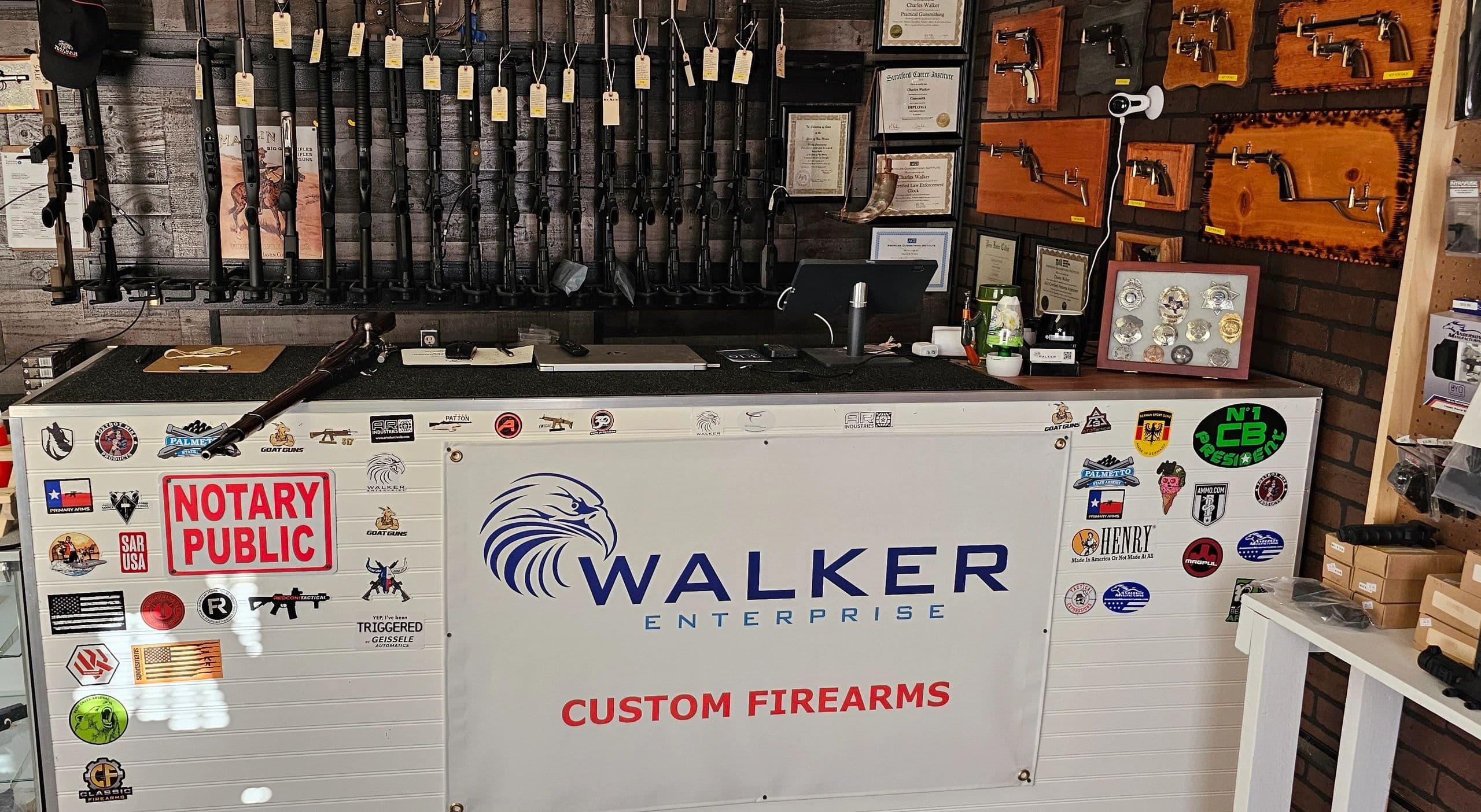 C. Walker Enterprise logo