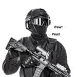 Pew Pew Airsoft logo