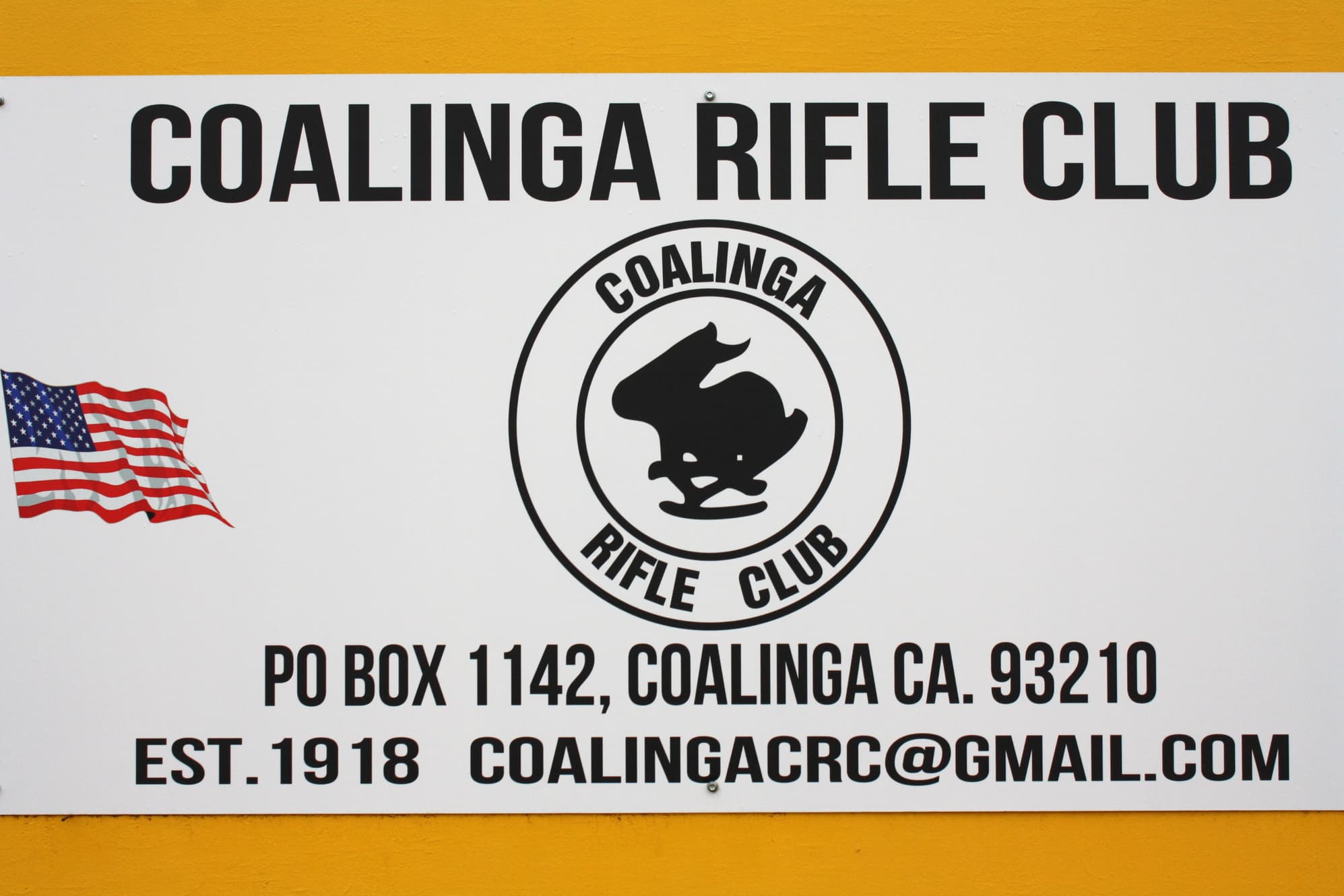 Coalinga Rifle Club logo