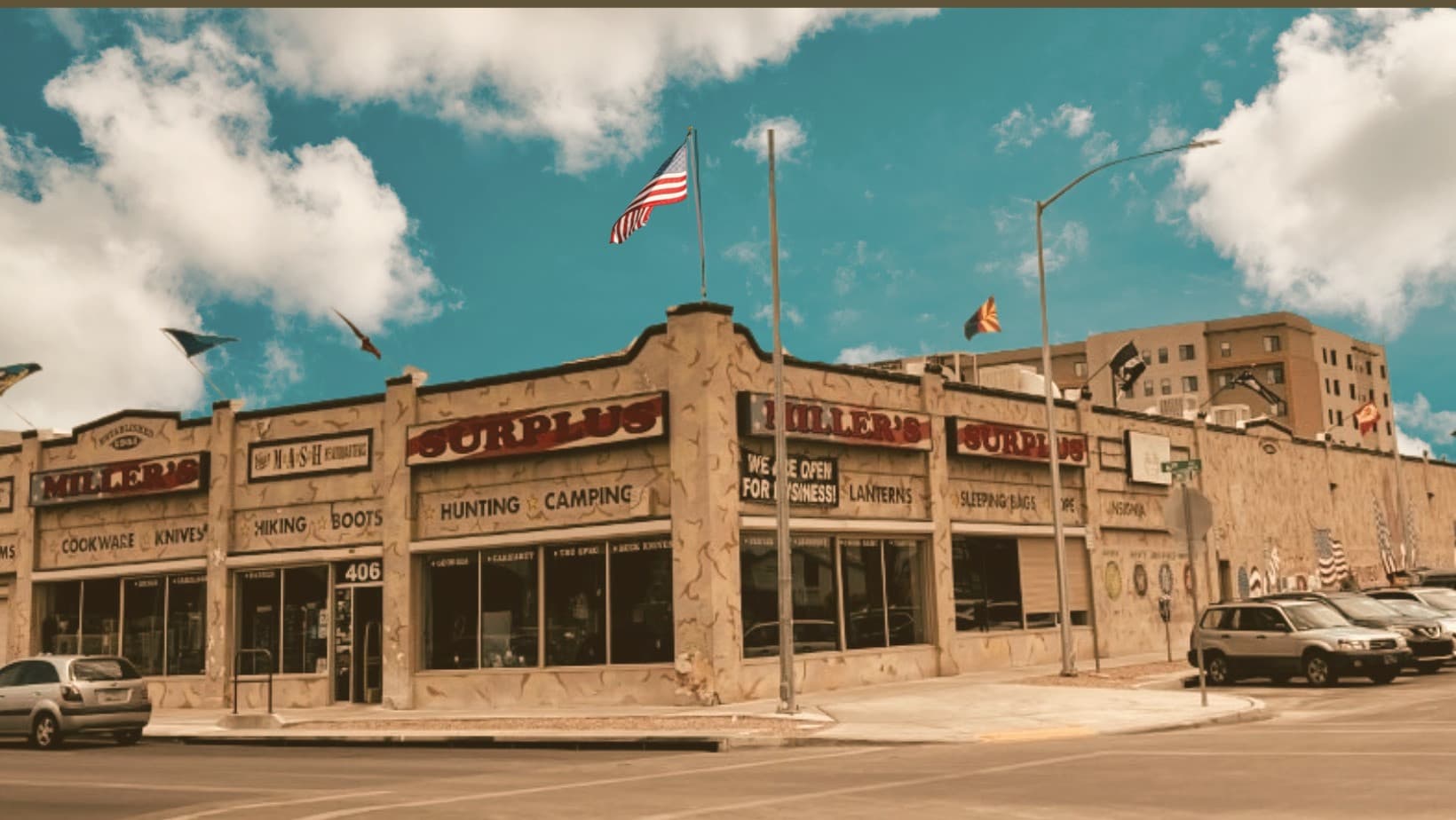 Millers Surplus logo