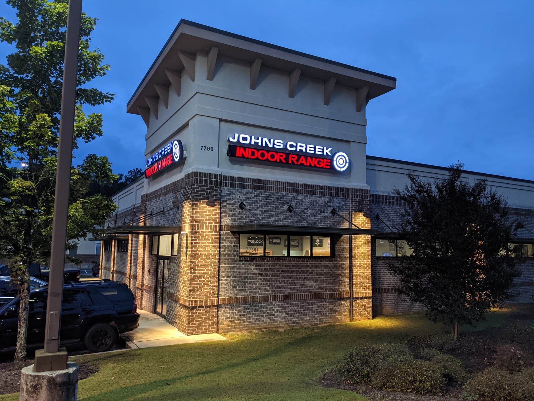 Johns Creek Indoor Range logo