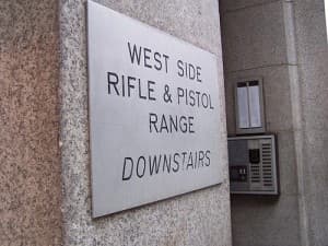 West Side Rifle and Pistol Range logo